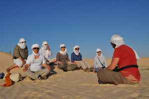 Immensités sahariennes au MAROC